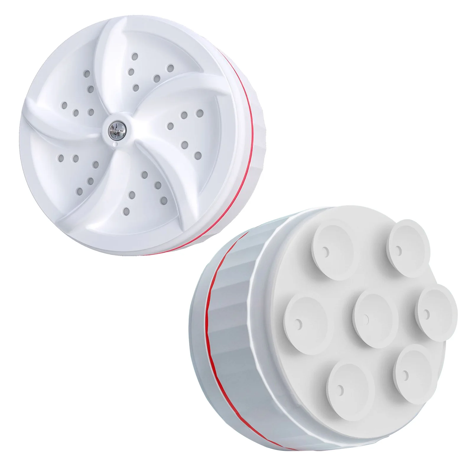 

Portable Mini Washing Machine Mini Turbine Washer Ultrasonic Washing Machine USB Powered USB Powered Washing Machine White