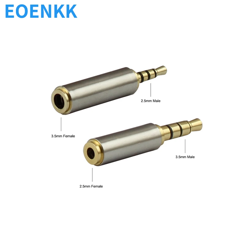 

New High Quality Wholesale 3.5mm to 2.5mm/2.5mm to 3.5mm Adapter Converter Stereo Audio Headphone Jack