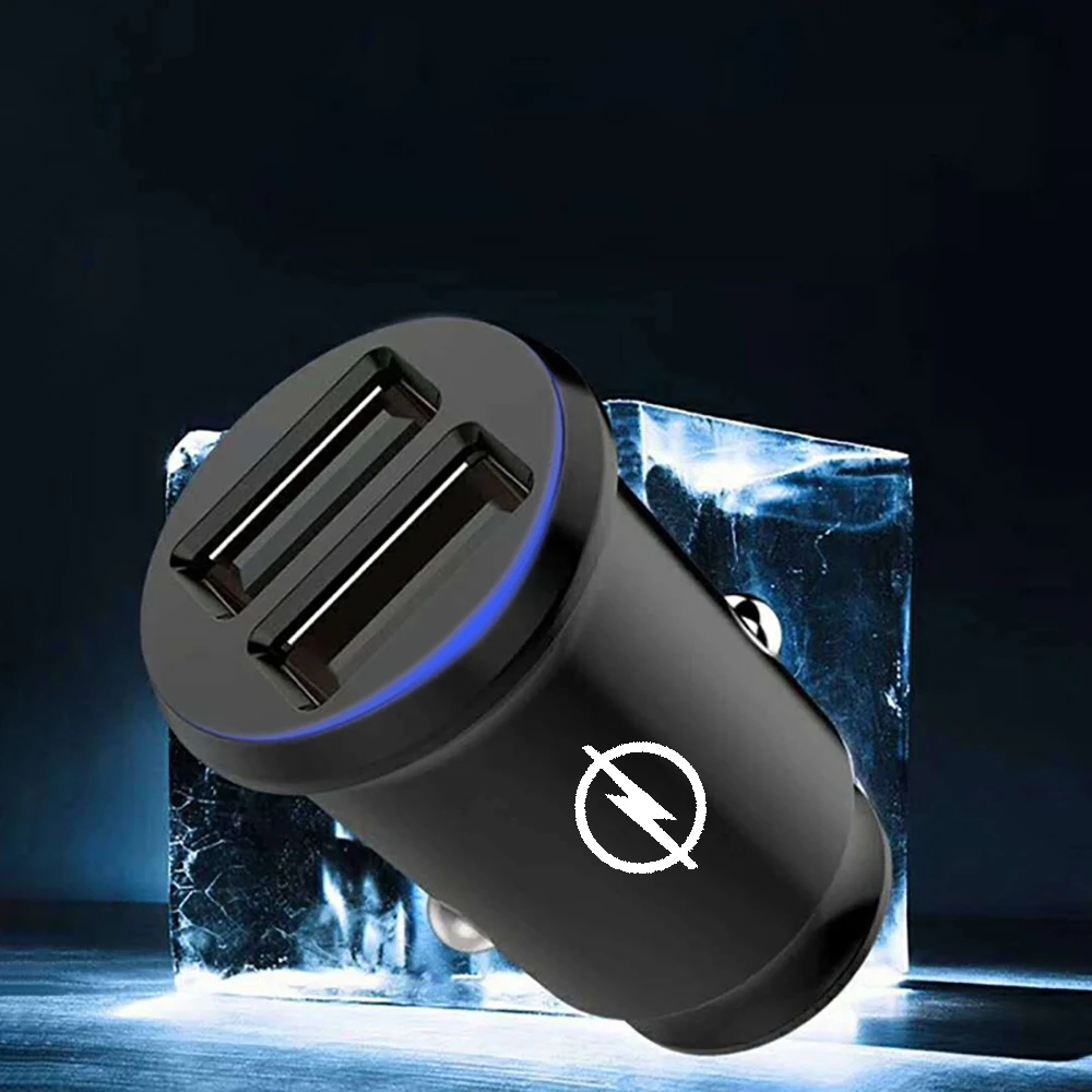Автомобильный мини-адаптер для зарядного устройства с 2 портами USB Opel OPC Astra J H G K