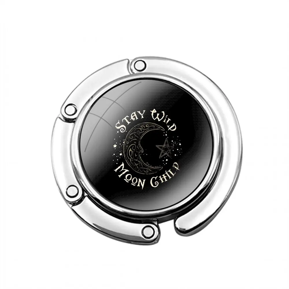 Гигантский складной кошелек Таро августа Луна крючок для женского стола сумка