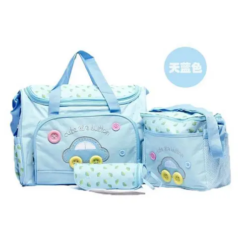 3 шт./компл., сумка для детских подгузников, модная Женская дорожная сумка для ухода за ребенком, сумка для мам, 3 цвета