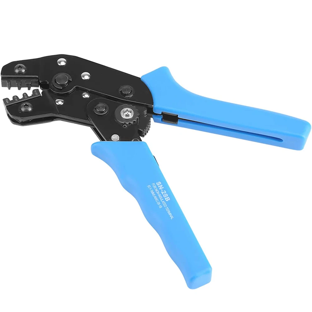 Инструменты для обжима + SN-28B Инструмент клемм с храповым механизмом AWG 28-18 D-Sub