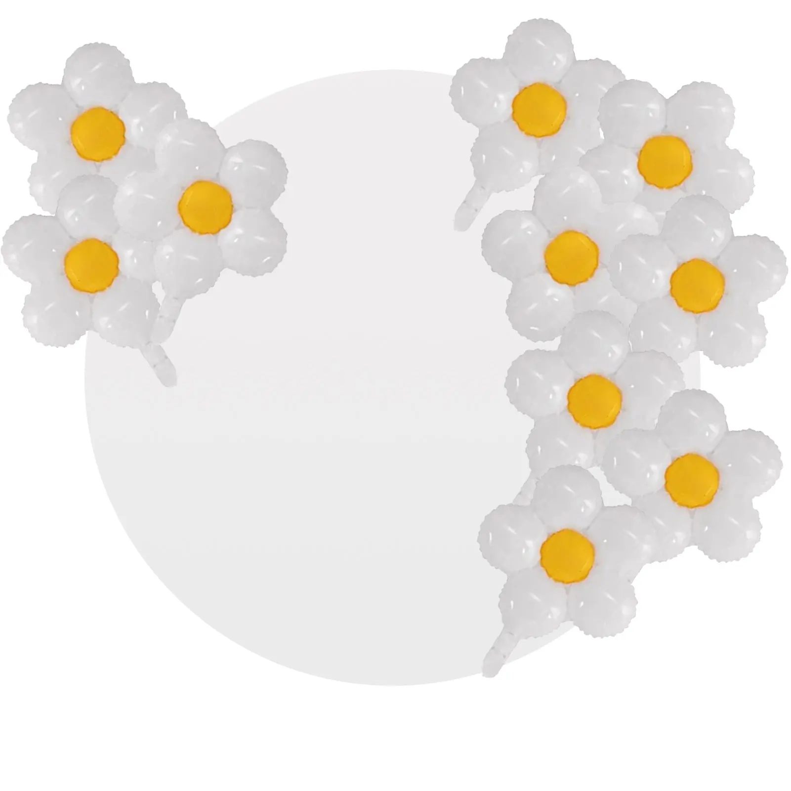 

10 Pcs Daisy Flower Foil Balloons Daisy Birthday Decorations For Women Sdaisy Birthday Party Decoration For Girls Women Daisy