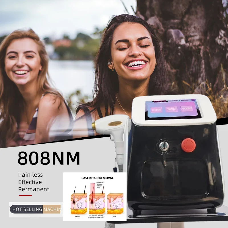 

Hot Selling CE Approved Beauty Salon Equipment Soprano Ice Platinum Laser Diode Laser Hair Removal Machine