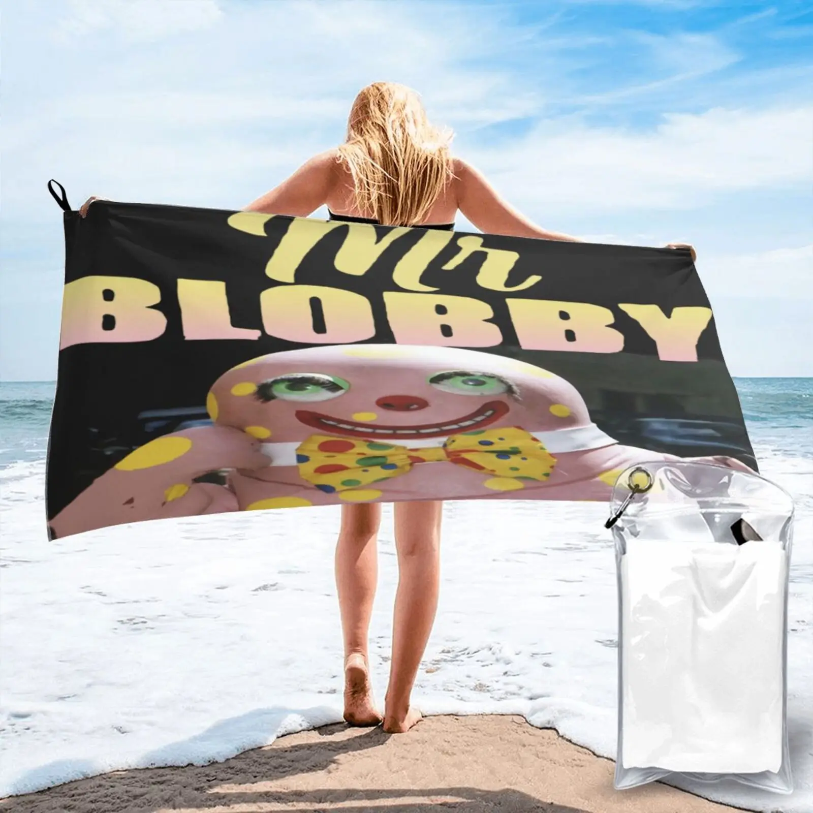 

Пляжное полотенце Mr Blobby Homage 90S 2879 2589, пляжное полотенце для лица, Пляжное покрытие, Большое пляжное полотенце s, Большое пляжное полотенце для...