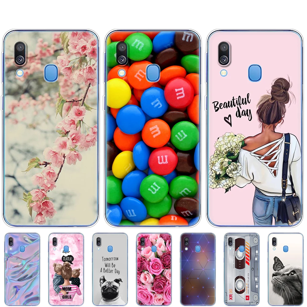 

Cases For Samsung A40 Case Soft Silicone Back Cover Phone etui For Samsung Galaxy A40 GalaxyA40 A 40 A405 SM-A405F A405F Cartoon