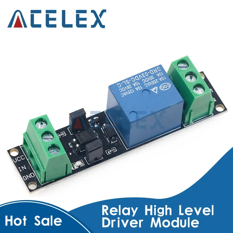 

Single 3V relay isolated drive control module High level drive board