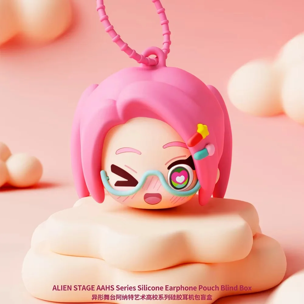 Фото Новый Оригинальный Силиконовый Чехол для Наушников Alien Stage Blind Box, Модный Подарок-Игрушка, Серия Anart Art School, Загадочная Коробка №3