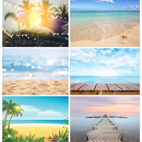 art cloth summer tropical sea beach palms tree photography background scenic photo backdrops photocall photo studio 22324 ht 08