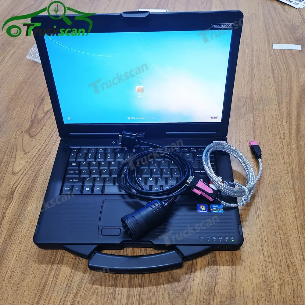 Инструмент диагностики грузовиков для ноутбука Sculi LIEBHERR DIAGNOSTIC KIT LD+cf53