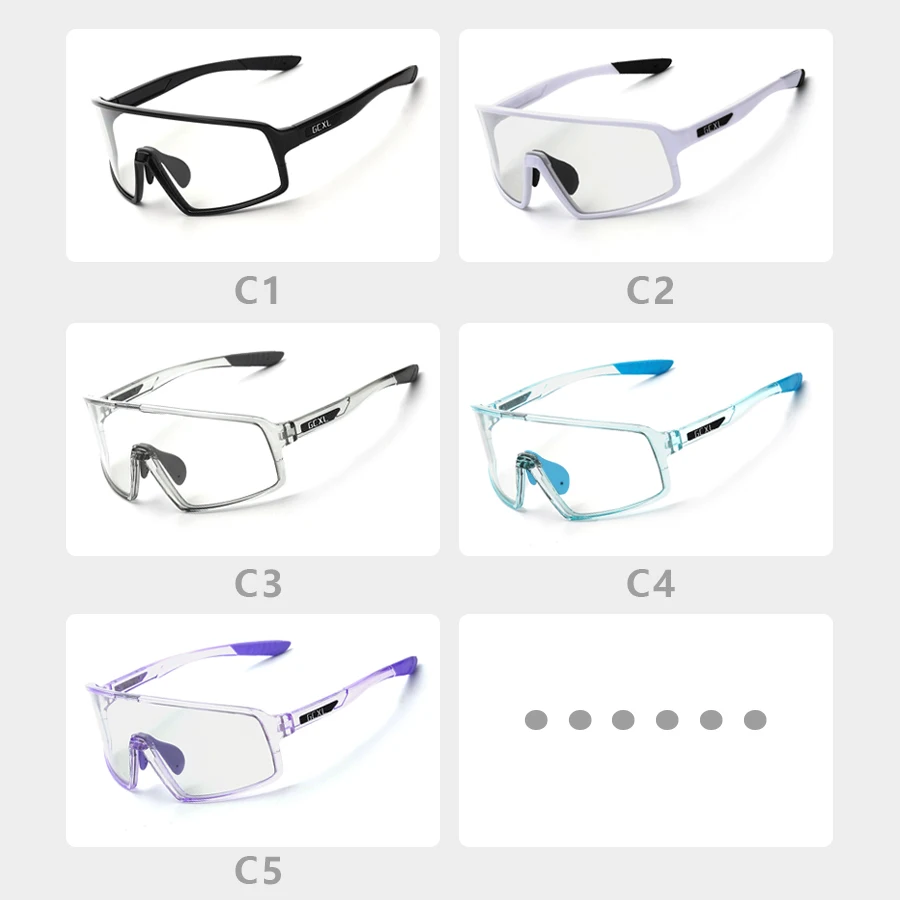 Очки солнцезащитные фотохромные для мужчин и женщин UV400 горных велосипедов езды