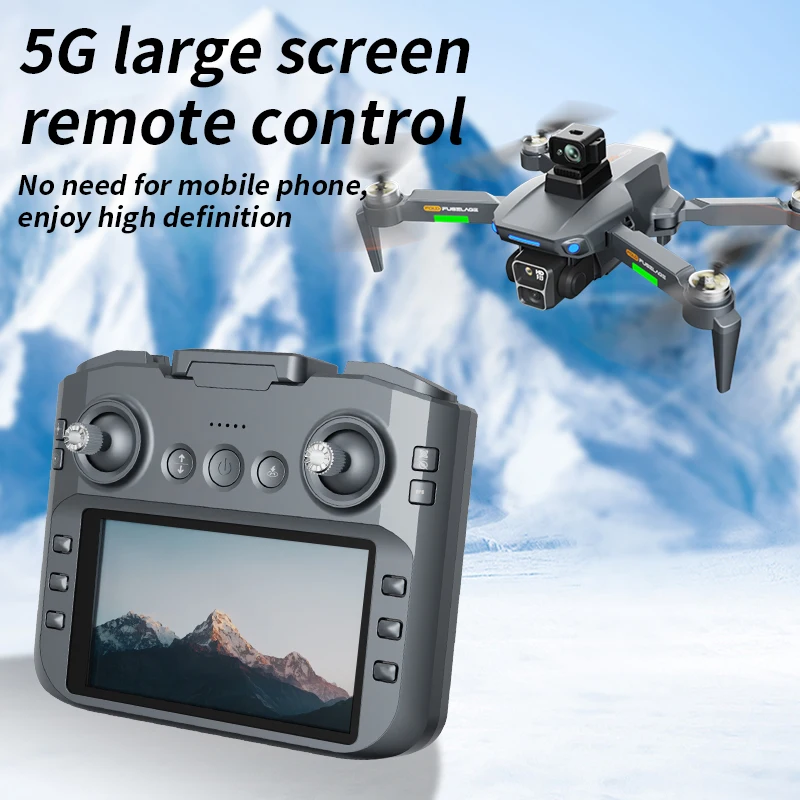 StratoView B8S FPV Дрон с 4.5-дюймовым экраном Камера 4K GPS Профессиональный RC для