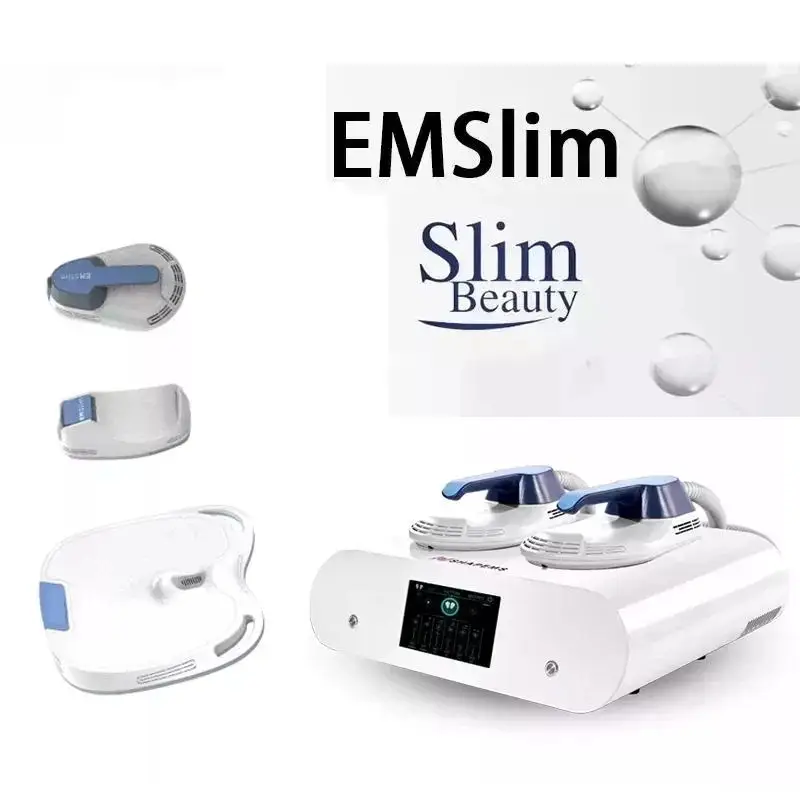 

2023 Newest EMSlim Body Sculpt Muscle Machine 2 Handles EMT Neo Tesla Muscle Stimulator RF Fat Burning Body Slim Beauty Device