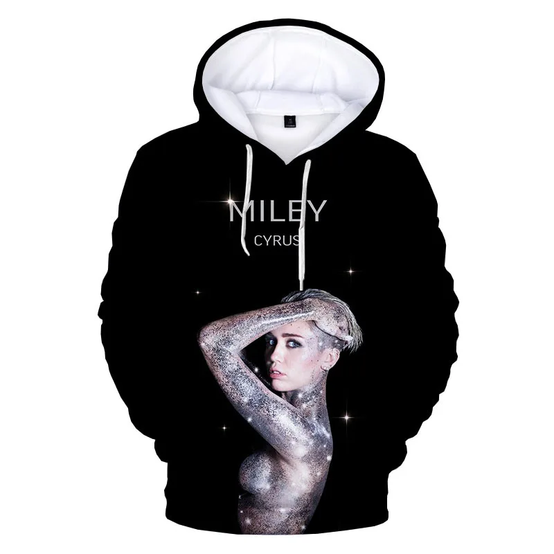 

2023 Fashion Miley Cyrus Hoodie 3D Printed Men Women Sweatshirt Casual Kpop Hoody Harajuku Pullovers Boy/Girl/Kid Cute Tops Coat