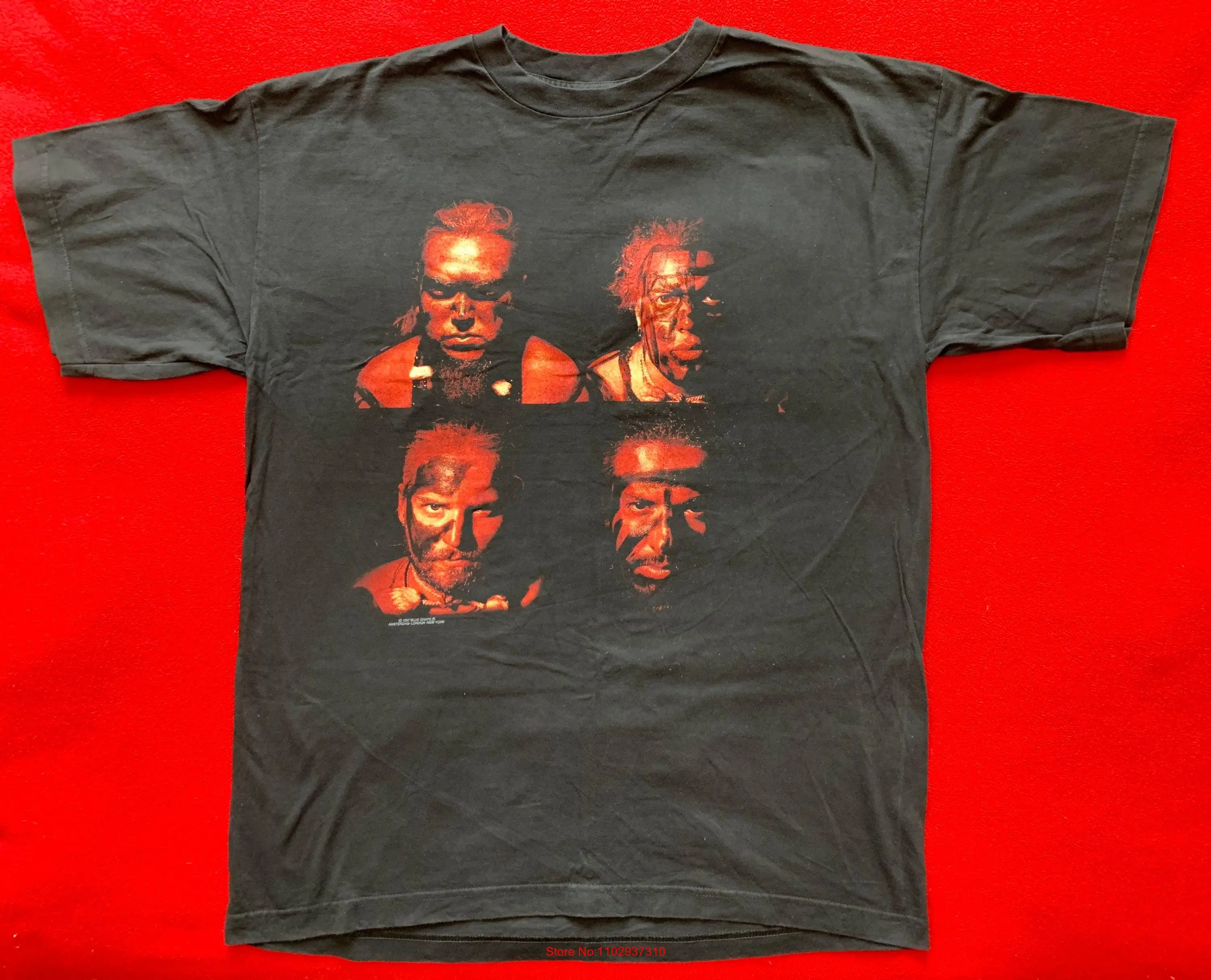 Sepultura Редкая новая винтажная мужская футболка с корнями размера XL 1997 длинный или