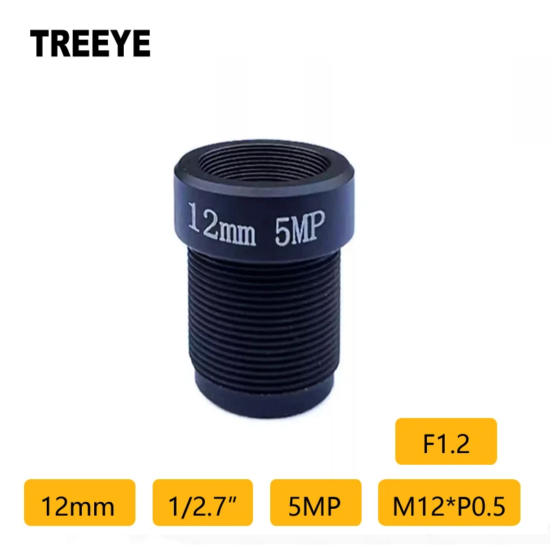 F1.2 Starlight 12 мм объектив 1/2,7 