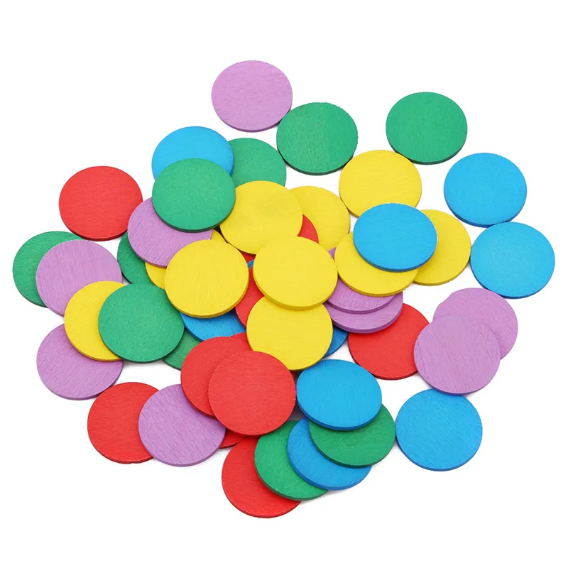 

Фигурка арифметическая детская математическая круговая цветная деревянная игрушка математическая Геометрия деревянный чип Монтессори обучающая игрушка для детей