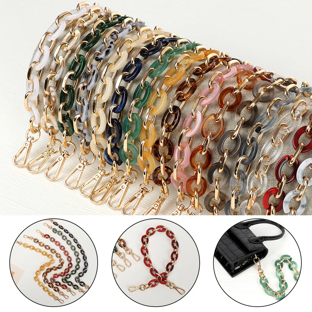

Women Girls Detachable Replaceable Crossbody Bag Purse Chain Bag Chain Shoulder Bag Accessories Handbag Bag Straps