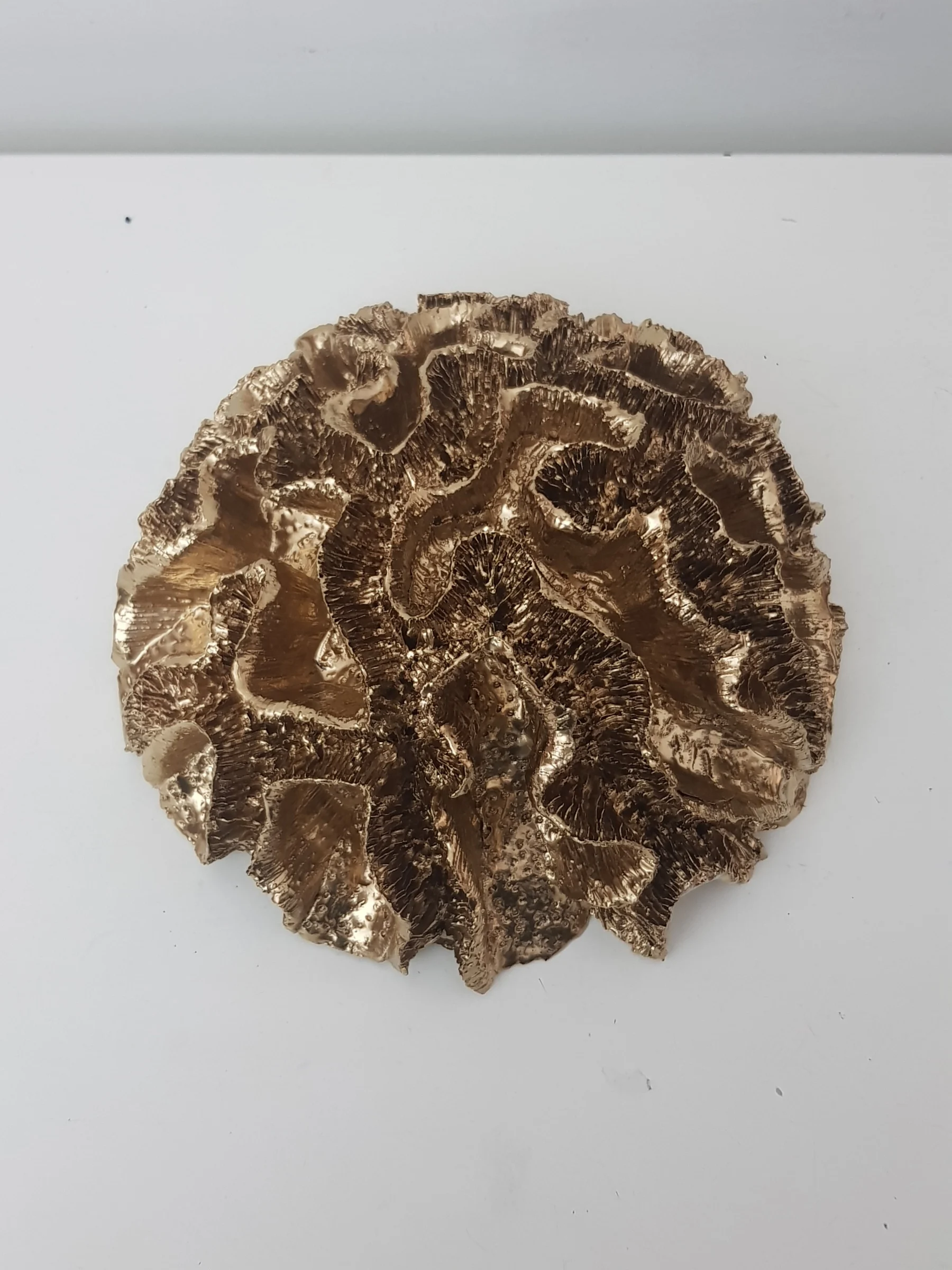 

EU HOME DECORATION AROSE GOLD SPONGE CORAL DECOR HOME OFFICE DECOR