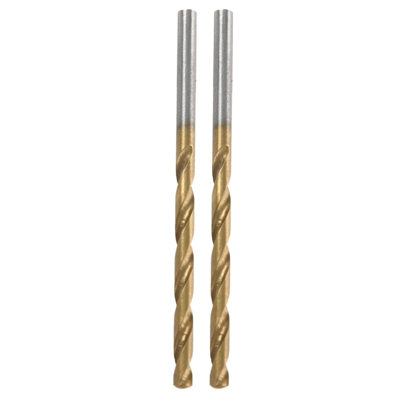 

100 Pcs Titanium Coated High Speed Steel Drill Bit Set Tool 1/1.5/2/2.5/3Mm