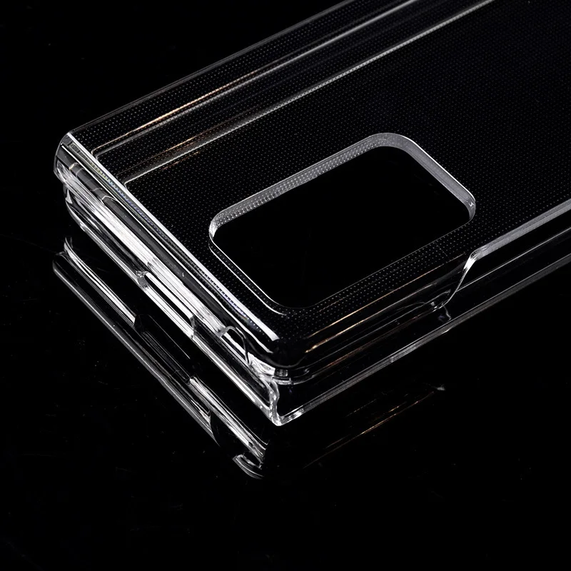 Ультратонкий Прозрачный чехол для телефона полый из твердого поликарбоната с