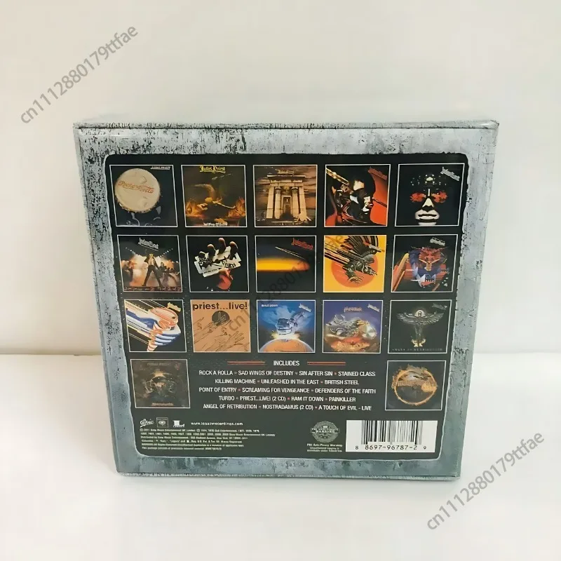 Коллекционный набор CD-дисков Judas Priest: Полная коллекция альбомов (19 дисков) для любителей хэви-метала, музыкальные записи, саундтреки для Walkman, коробка для косплея (art.: 3920dc3f50352) - 3920dc3f50352