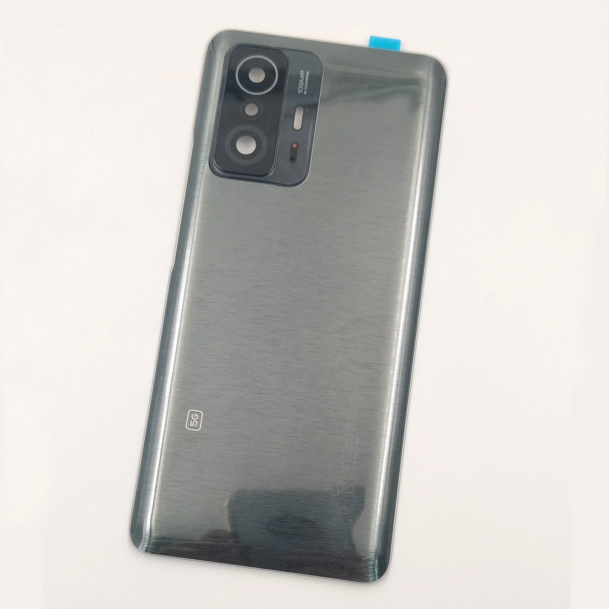 A +++ Стеклянная задняя крышка для Xiaomi Mi 11T Pro 5G Крышка батарейного отсека Задняя