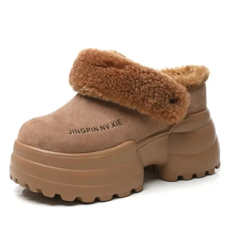 Высочайшее качество 10 см спилка вулканизированная платформа весенняя обувь на