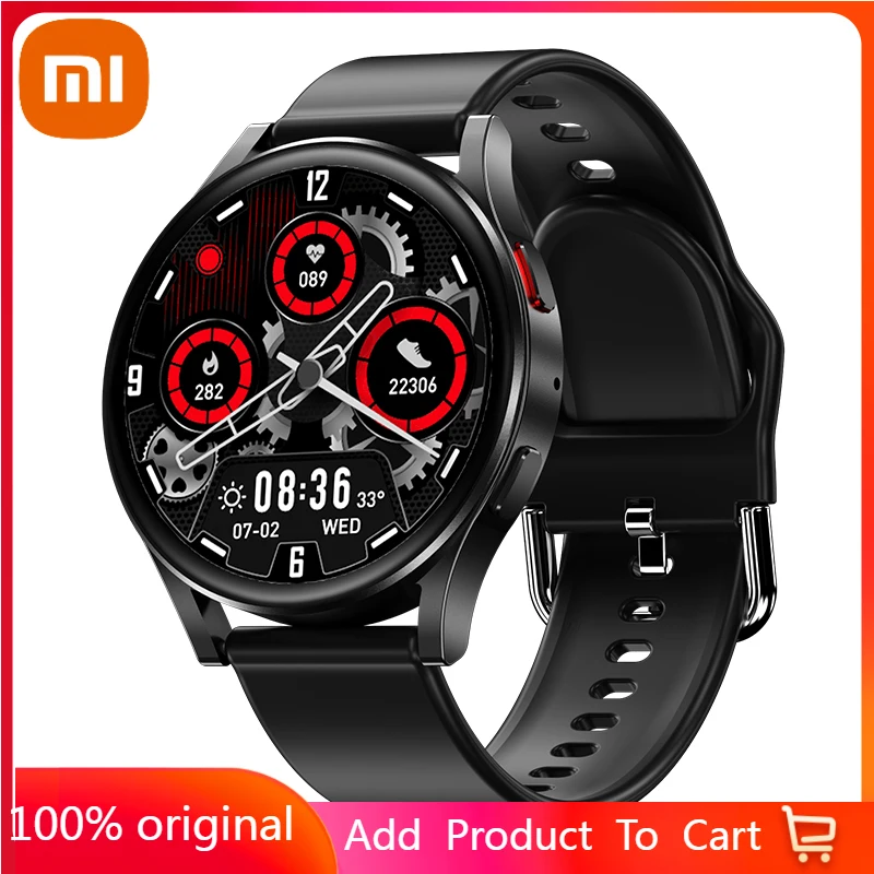 

Xiaomi Smart Watch Men Women Full Touch screen Bluetooth Call Heart Rate Monitor Sport Smartwatch men for Samsung Android phone