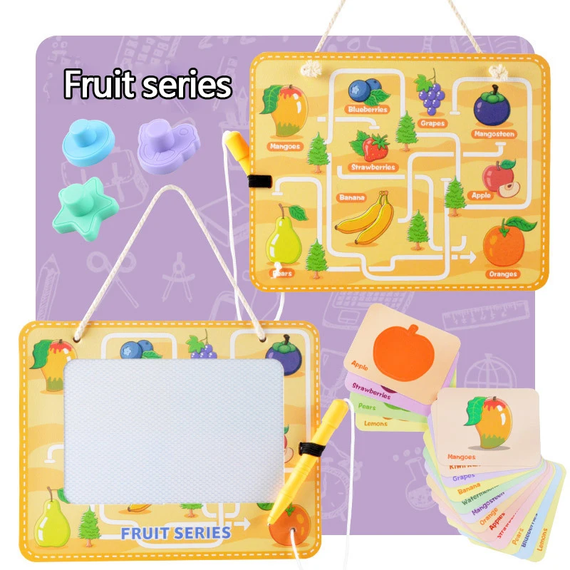 

Magnetic Drawing Board Toy Hand-painted Children's Graffiti Drawing Board Drawing Magnetic Writing Board Toy Birthday Gift