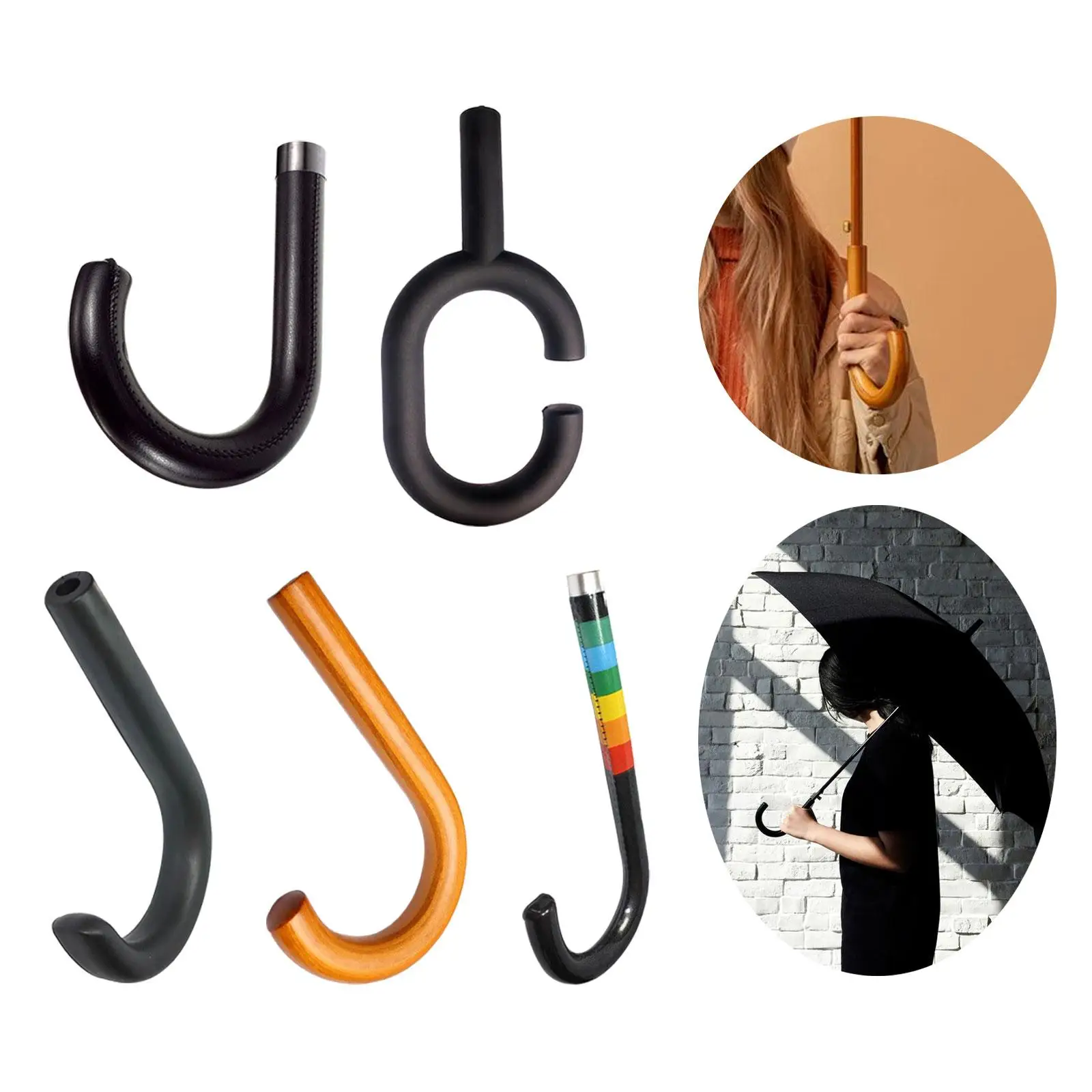 Трость Легкий универсальный зонт-палка Удобный для ежедневного использования