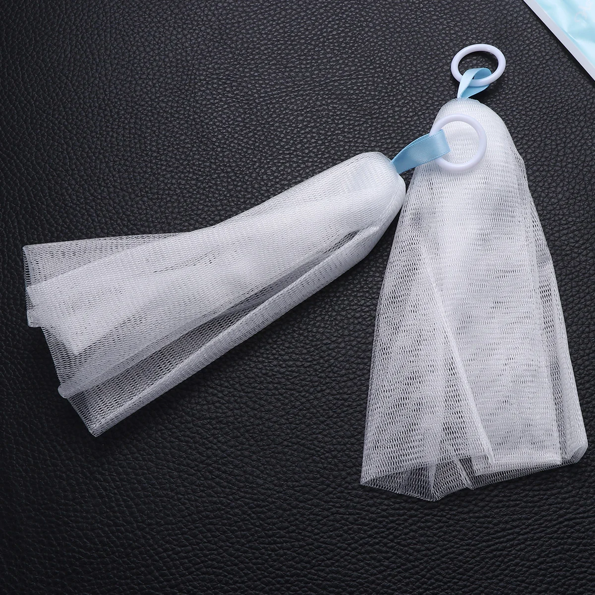 

Bag Soap Net Bubble Maker Mesh Foaming Bar Mash Facial Body Wash Cleansing Washing Exfoliating