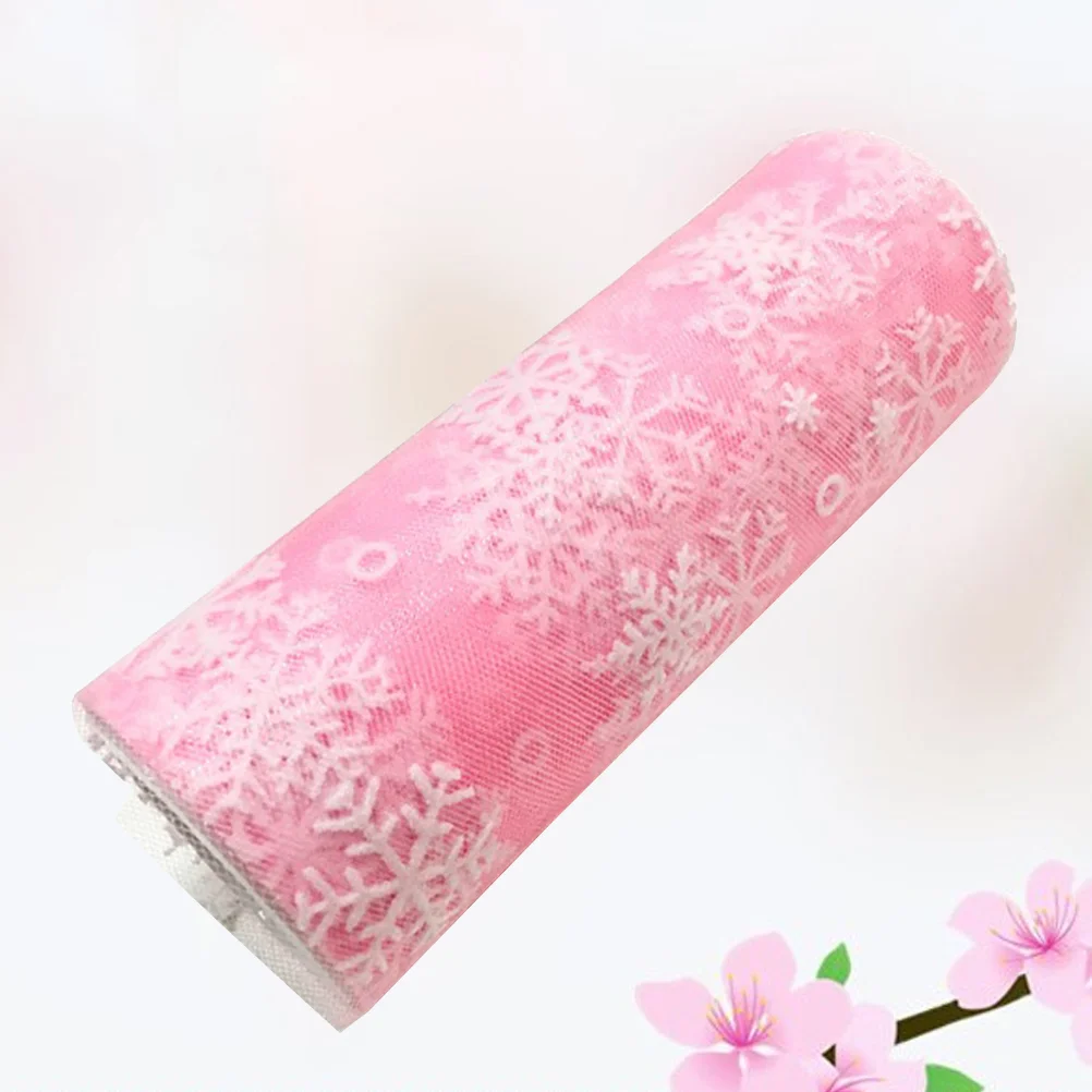 

Tulle Ribbon Christmas Roll Rolls Fabric Gauze Craft Snowflake Spool Glitter Wedding Yarn Diy Gift Ribbons Storetree Mesh
