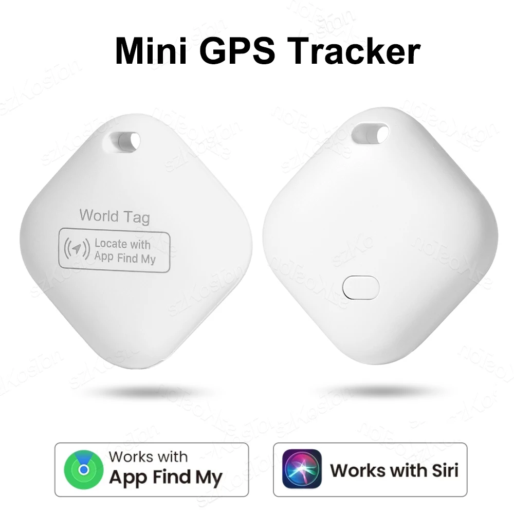 Мини-тег Bluetooth-совместимый GPS-трекер локатор работает с приложением Find My App только