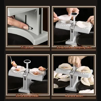 Manual Press Noodle Dumpling Pastry Maker 5