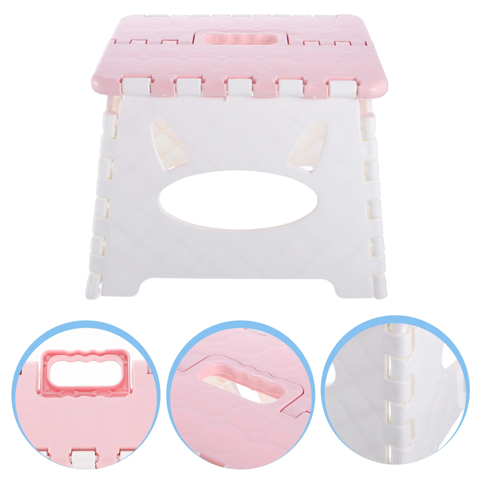 

Stool Step Folding Foldable Stools Compact Children Adult Plastics Plastic Kids Lightweight Collapsible Stepping Training Potty