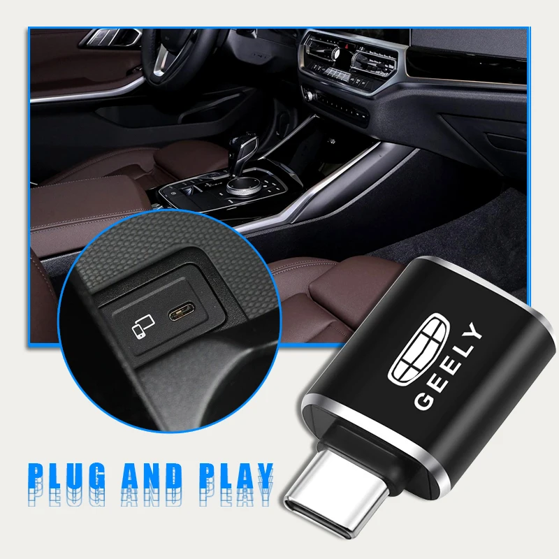 Автомобильный мини-USB конвертер с логотипом типа C на 2 0 3 OTG для Acura Csx Mdx Integra Dc2 Rsx Rdx