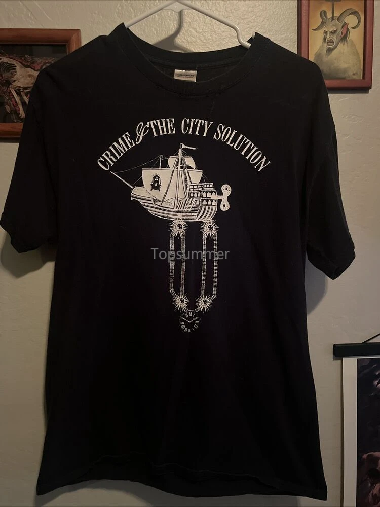 Рубашка «The City Solution» от 2012 года, тур из США, Ник пещера, Wovenhand Рубашка «The City Solution» от 2012 года, тур из США, Ник пещера, Wovenhand