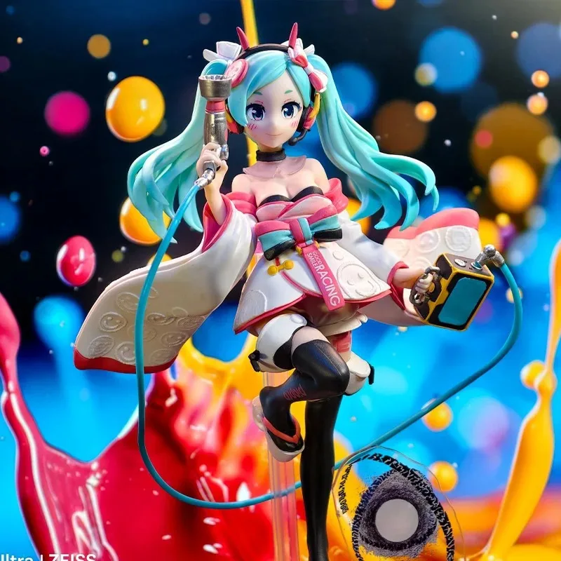 Фото В наличии оригинальная фигурка BANDAI NAMCO BANPRESTO Vocaloid ESPRESTO Hatsune Miku ПВХ 18 см, модель коллекционной фигурки, игрушки AS №4
