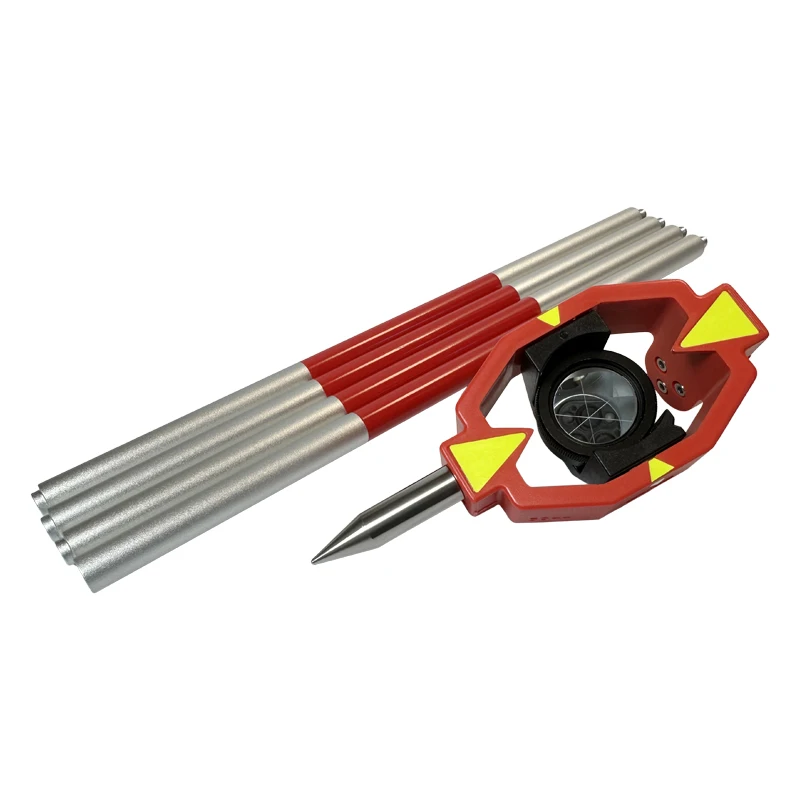 Смещенная мини-призма 0 мм с серебряным покрытием из алюминиевого сплава 4 полюса