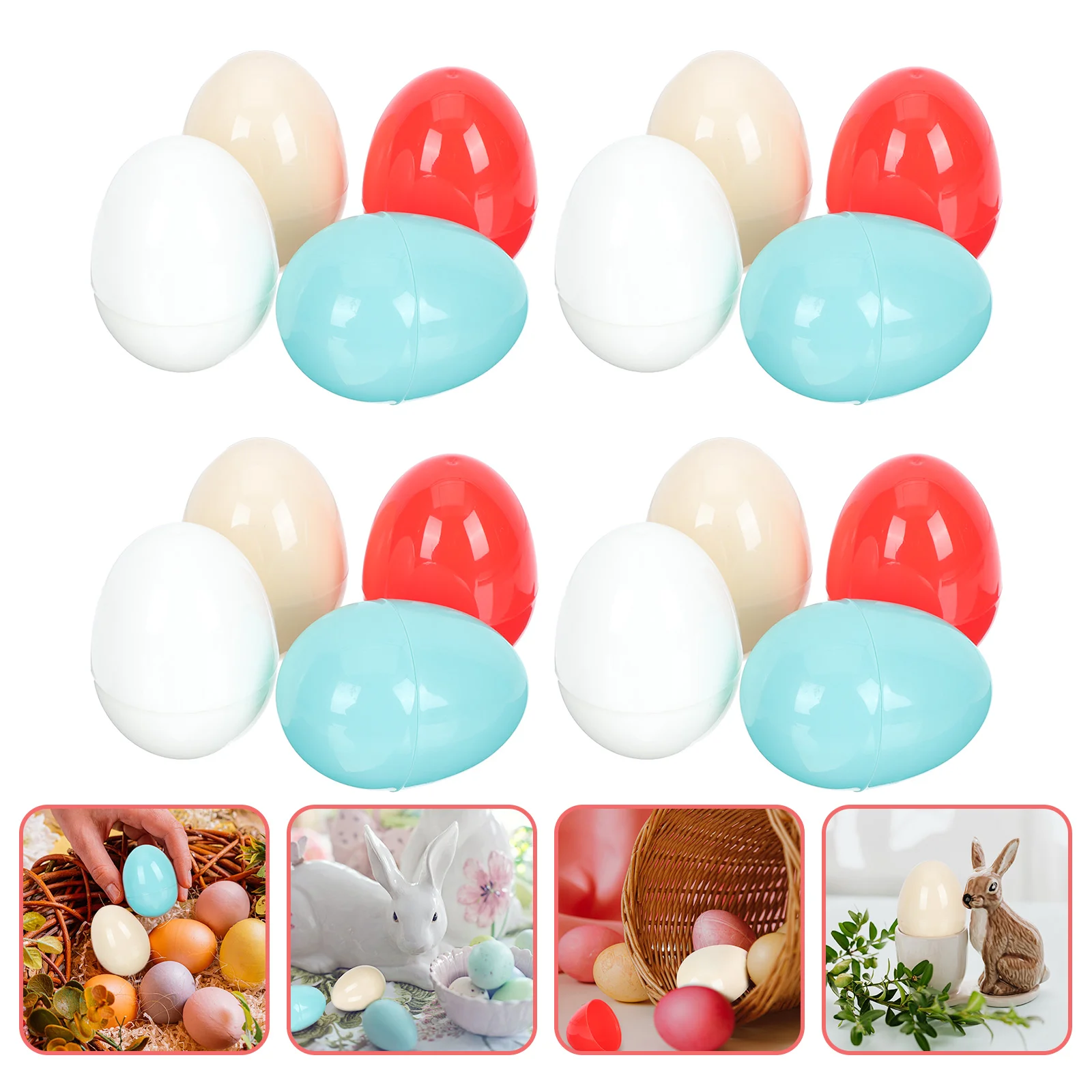 

16Pcs Easter Children's Gift Eggs Creative Easter Eggs Children's Egg Capsule Toys