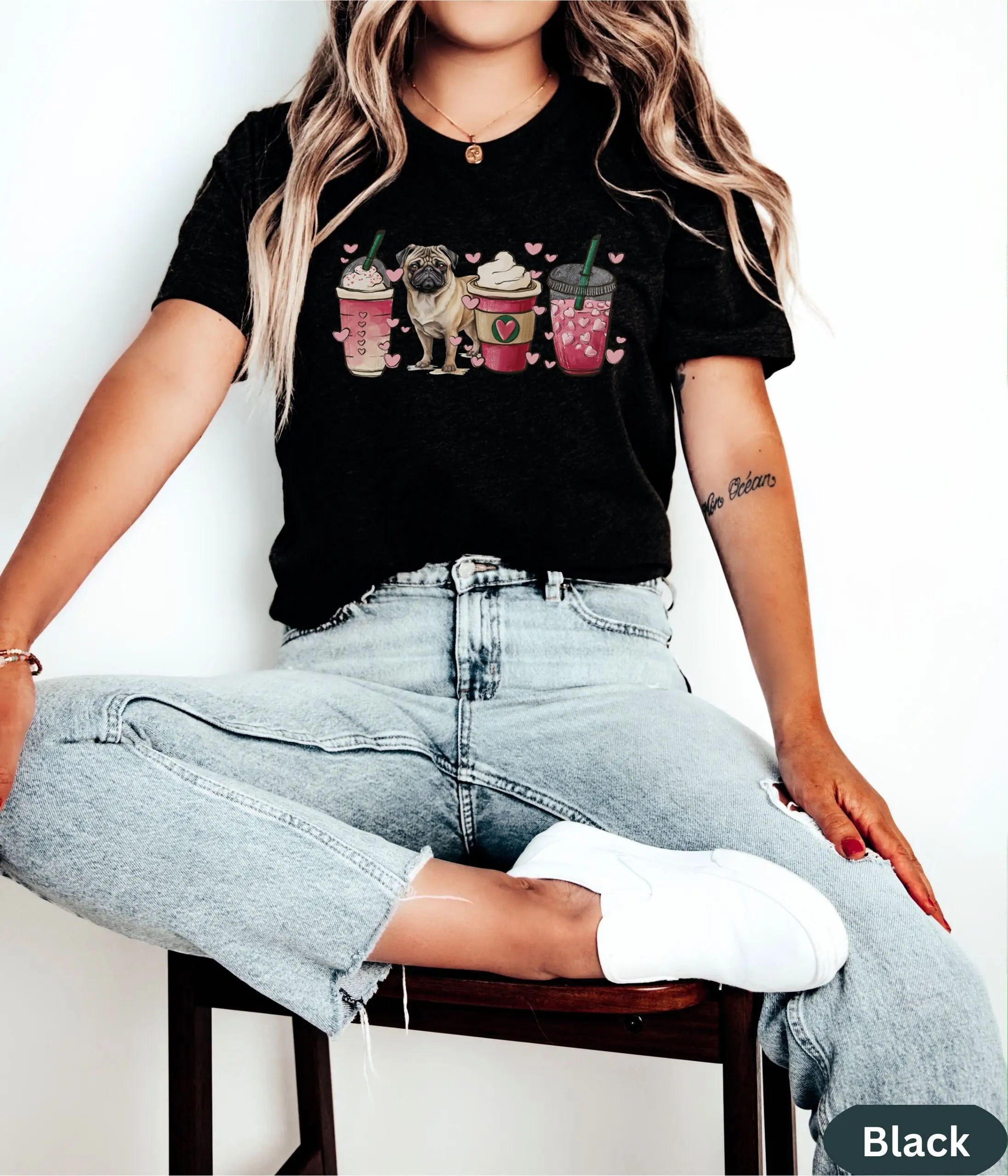 Футболка с изображением мопса и мамы подарок для собак на день матери собаки