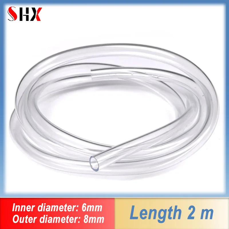 

Гибкий И Прочный Резиновый Шланг Для Трубки Подачи Воды 1 М/2 М/5 М Аквариумный Водяной Насос Погружной Насос Для Аквариума