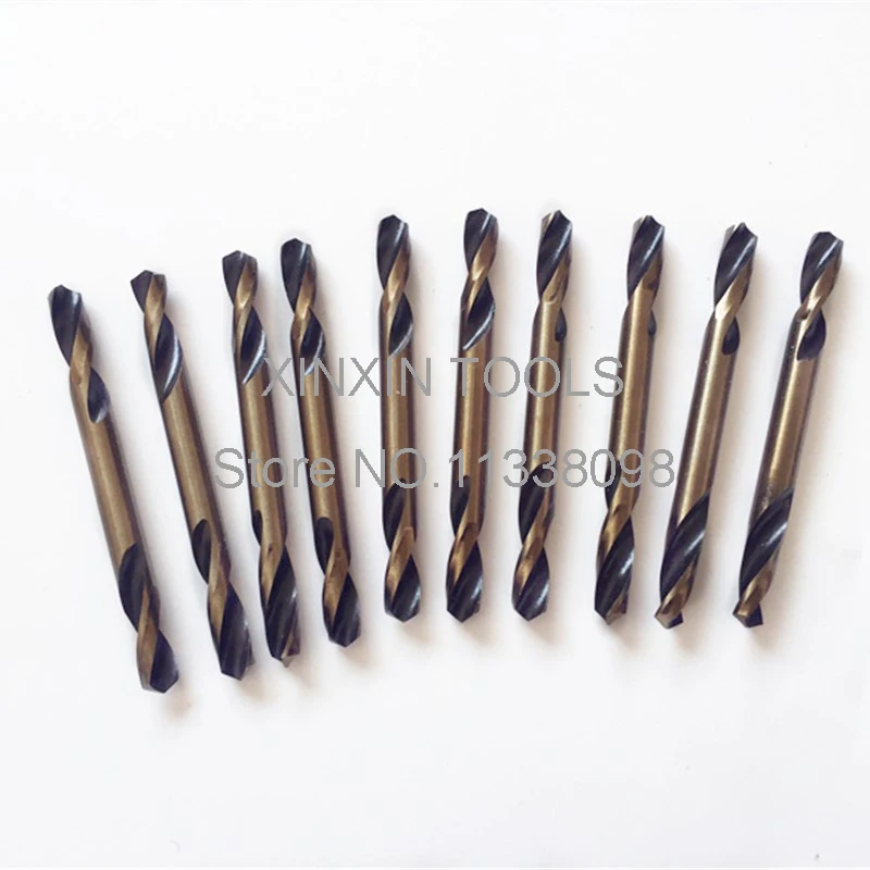 

10 шт., набор твист-Сверл с двойной головкой, 3,2 мм, 4,2 мм, 5,2 мм