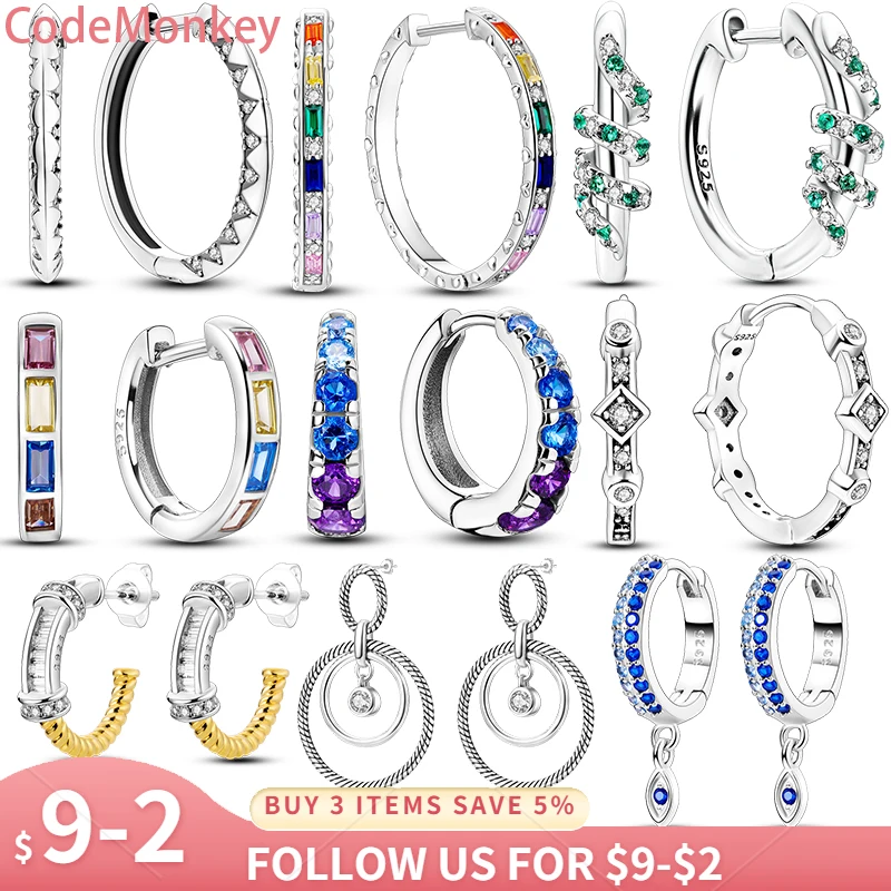 

Женские серьги из серебра 925 пробы, с разноцветными перьями