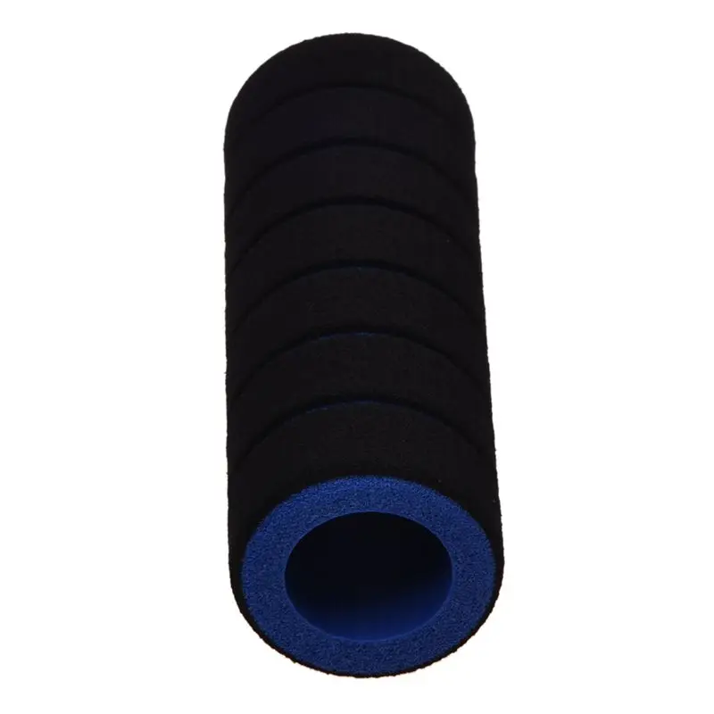 

1 Pair Blue Bike Racing Bicycle Motorcycle Handle Bar Foam Sponge Nonslip Grip Cover (10.5Cm X 3.2Cm,Inner Diameter: 2Cm)