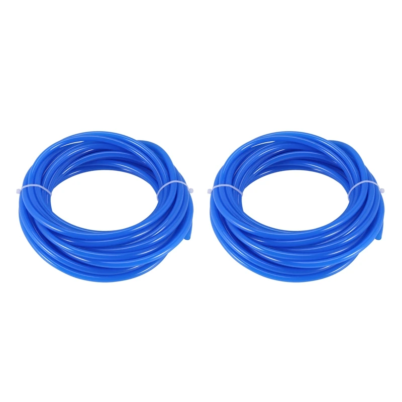 

2pcs 8mm(OD) x 5mm(ID) PU Air Tubing Pipe Hose 10 Meter Blue 10M