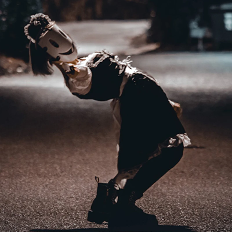 Светодиодная маска клоуна для Хэллоуина светящаяся светодиодсветодиодный с