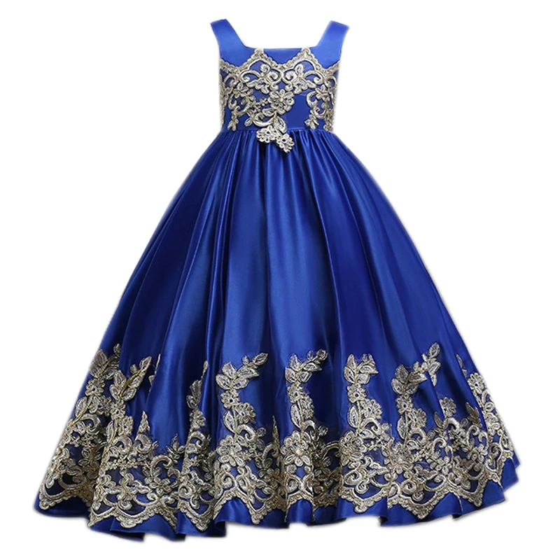 

Kids Bridesmaid Flower Girls Dress For Girls Princess Dress Children Wedding Party Dress Teenage Girls Clothing 10 11 12 14 Year
