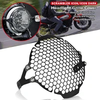 motorcycle headlight guard protector grille grill cover lamp cover for ducati scrambler 800 scrambler800 2015 2016 2017 2018